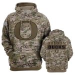 Oregon Ducks Camo Pattern All-Over Print Hoodie