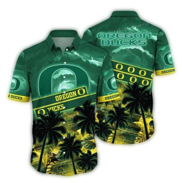 Oregon-Ducks-Coconut-Sunset-Tropical-Hawaiian-Shirt-1 Oregon Ducks Coconut Sunset Tropical Hawaiian Shirt 1