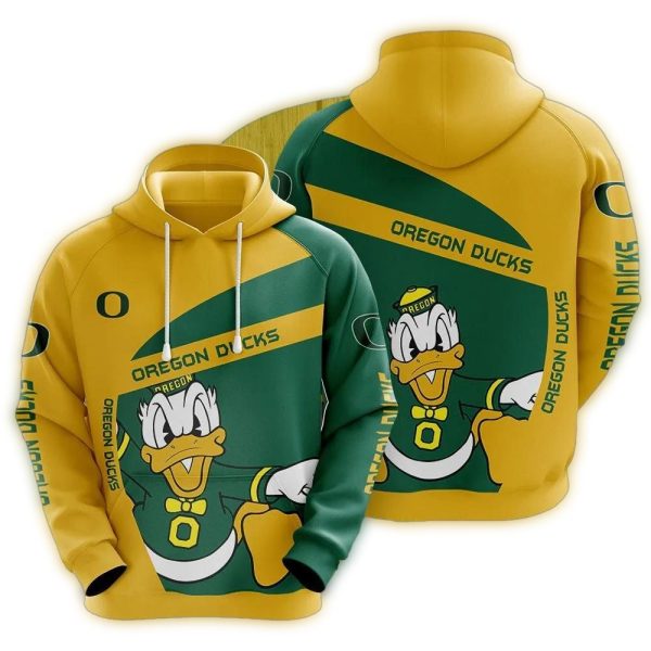 Oregon-Ducks-Donald-Duck-AOP-Hoodie-1 Oregon Ducks Donald Duck AOP Hoodie 1