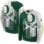 Oregon Ducks Graphic Punisher All-Over Print Sweatshirt