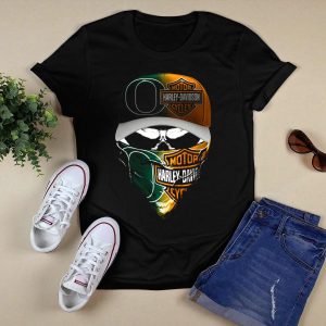 Oregon Ducks Hd Mask And Cap Skull T-Shirt