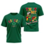 Oregon Ducks Juneteenth Freedom Day All-Over Print T-Shirt