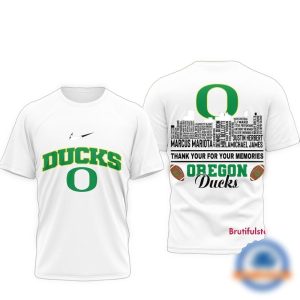 Oregon Ducks Legends Of The Game All-Over Print T-Shirt