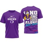 Oregon Ducks Ncaa Alzheimer Awareness November All-Over Print T-Shirt