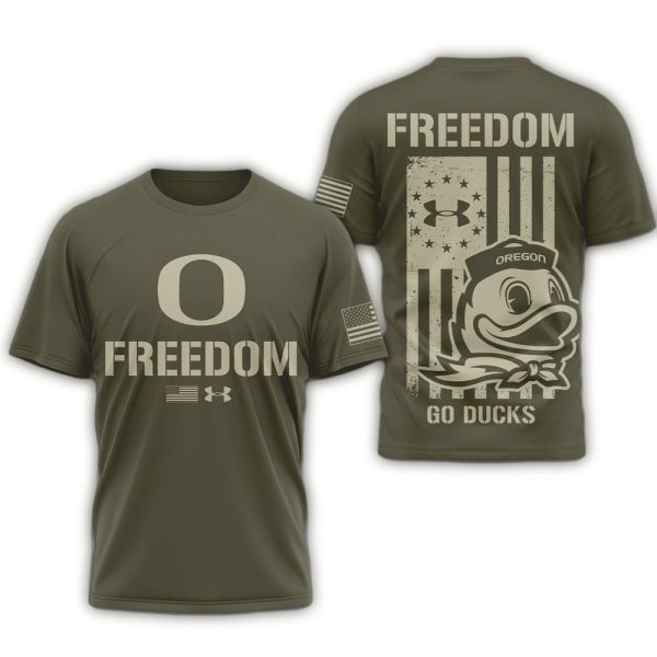 Oregon-Ducks-NCAA-Freedom-Under-Armour-Limited-Edition-3D-Shirt-1 Oregon Ducks NCAA Freedom Under Armour Limited Edition 3D Shirt 1