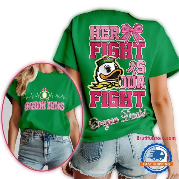 Oregon-Ducks-NCAA-Her-Fight-Is-Our-Fight-Breast-Cancer-Unisex-3D-Shirt-1 Oregon Ducks NCAA Her Fight Is Our Fight Breast Cancer Unisex 3D Shirt 1