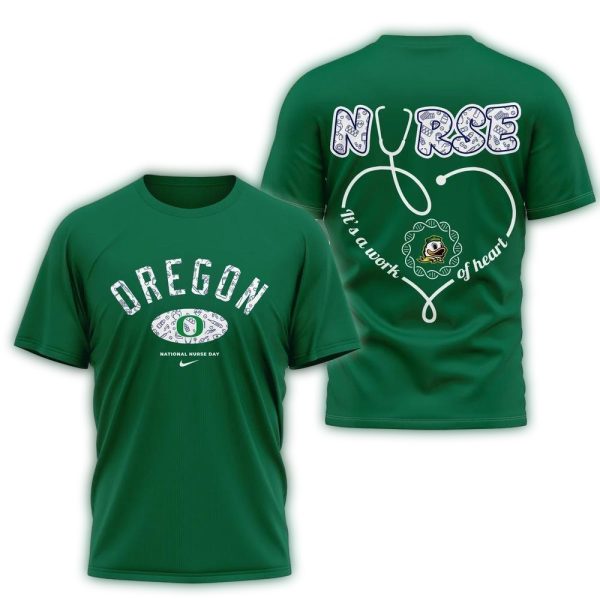 Oregon-Ducks-Nurse-Appreciation-Day-3D-Shirt-1 Oregon Ducks Nurse Appreciation Day 3D Shirt 1