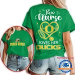 Oregon Ducks Nurse Appreciation Month All-Over Print T-Shirt