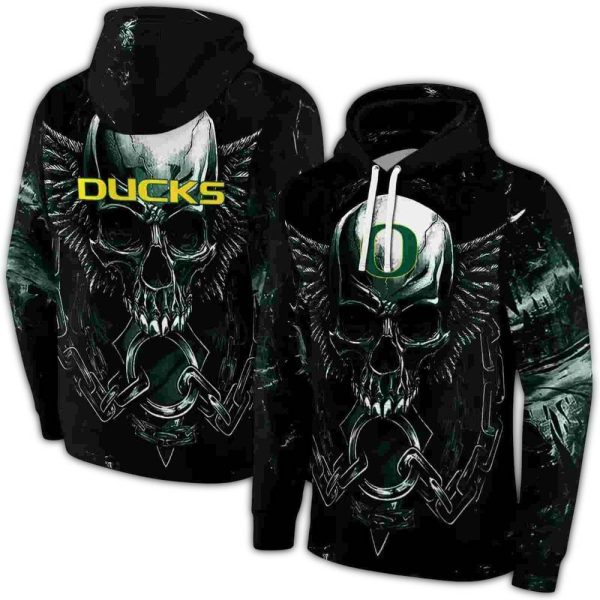 Oregon-Ducks-Skull-Artwork-AOP-Hoodie-1 Oregon Ducks Skull Artwork AOP Hoodie 1