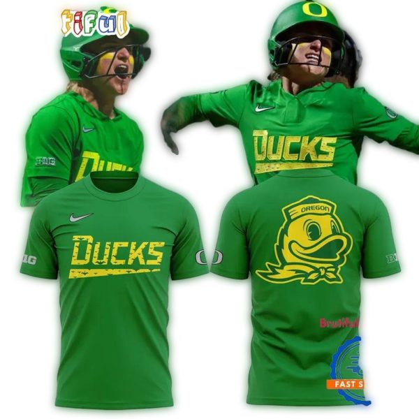 Oregon-Ducks-Softball-2025-New-Season-Design-3D-Print-T-Shirt-1 Oregon Ducks Softball 2025 New Season Design 3D Print T Shirt 1