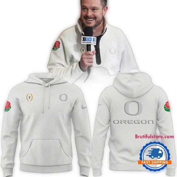 Oregon Ducks Special Edition 2025 Rose Bowl Hoodie 1
