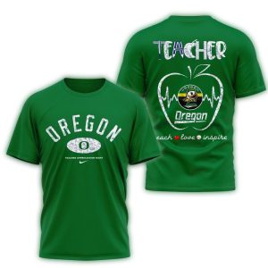 Oregon Ducks Teacher Appreciation Night All-Over Print T-Shirt