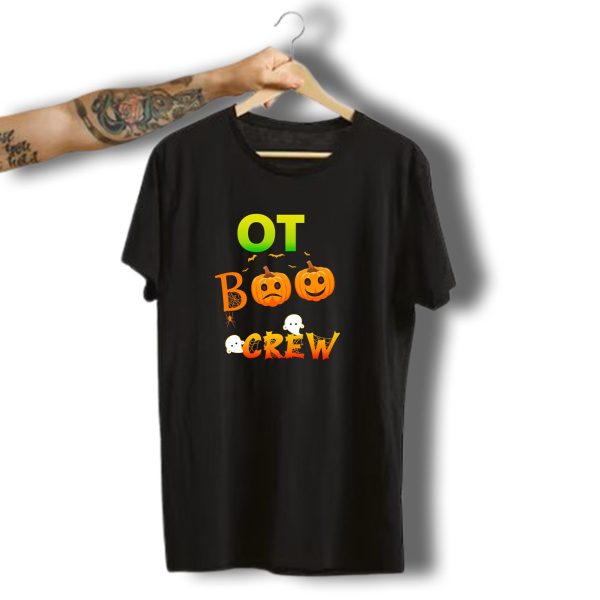 Ot Boo Crew Halloween Funny Occupational Pumpkin Ghosts T Shirt t shirt 1 1
