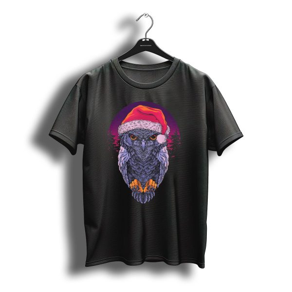 Owl Santa Christmas Holiday Best T Shirt t shirt 1