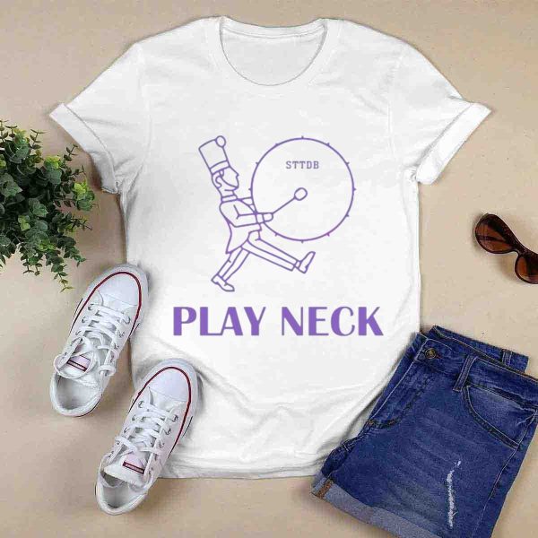 PLAY NECK STTDB LSU Tigers Football T Shirt 0