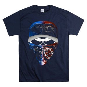 Panthers Gamecocks Split Mask Skum 088 T-Shirt