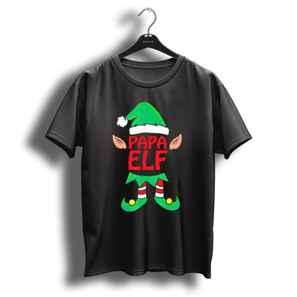 Papa Elf Family Christmas Costume T Shirt 1 t shirt 1