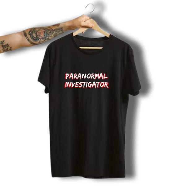 Paranormal Investigator Halloween Ghost Hunting T Shirt t shirt 1