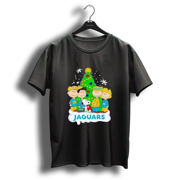 Peanuts Characters Jacksonville Jaguars Christmas Tree Jaguars T Shirt 1 t shirt 1