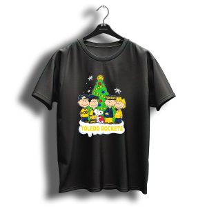Peanuts Characters Toledo Rockets Christmas Tree T Shirt
