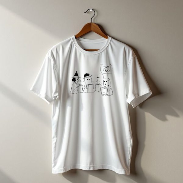 Peanuts Halloween Charlie Brown I Got A Rock Ghosts Comic T Shirt t shirt 1
