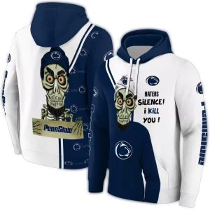 Penn State Nittany Lions Achmed Skull I Kill You All-over Print Hoodie