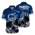 Penn State Nittany Lions Coconut Tropical Floral Hawaiian Shirt