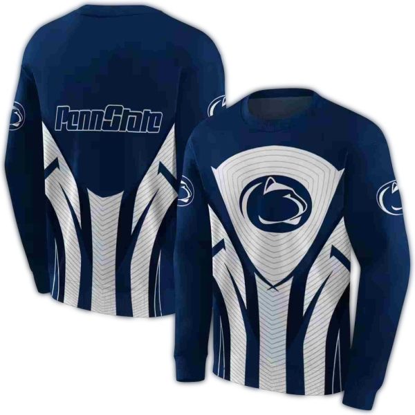 Penn State Nittany Lions Concentric Lines AOP Sweatshirt 1