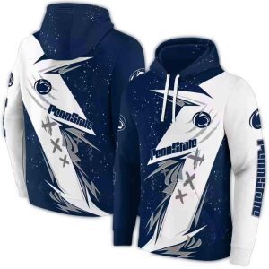 Penn State Nittany Lions Dynamic Slash All-over Print Hoodie