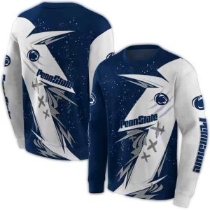Penn State Nittany Lions Dynamic Slash All-Over Print Sweatshirt