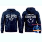 Penn State Nittany Lions Fiesta Bowl Champions 2025 New All-over Print Hoodie