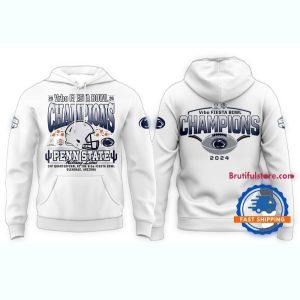 Penn State Nittany Lions Fiesta Bowl Champions 2025 All-over Print Hoodie