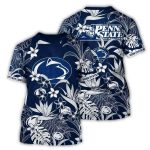 Penn State Nittany Lions Floral Tropical All-Over Print T-Shirt