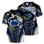 Penn State Nittany Lions Floral Uniform All-Over Print T-Shirt