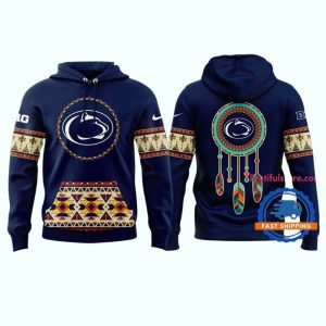 Penn State Nittany Lions Football Native American Heritage All-over Print Hoodie