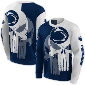 Penn State Nittany Lions Graphic Punisher All-Over Print Sweatshirt