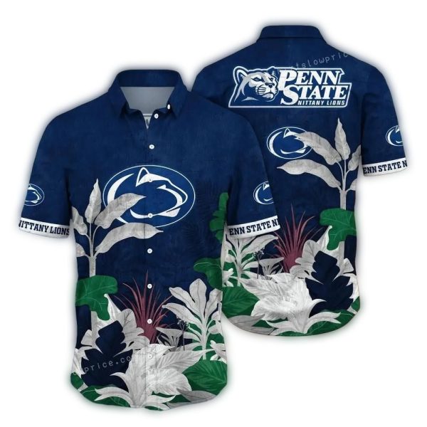 Penn State Nittany Lions Landscape Hawaiian Shirt 1