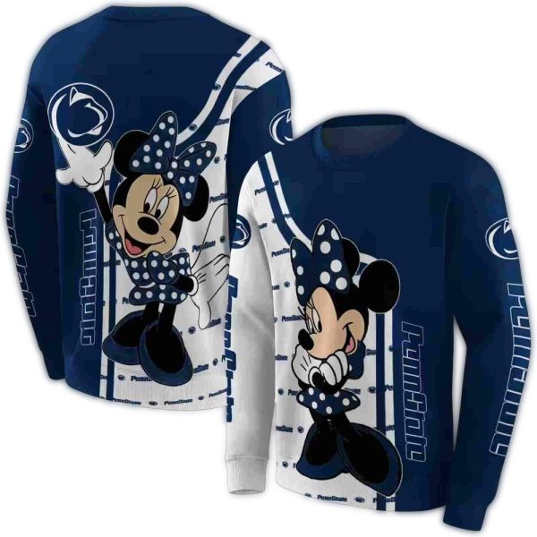 Penn-State-Nittany-Lions-Minnie-Mouse-AOP-Sweatshirt-1 Penn State Nittany Lions Minnie Mouse AOP Sweatshirt 1