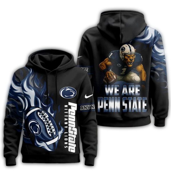 Penn State Nittany Lions NCAA Victory Flame Personalized Hoodie Shirt 1