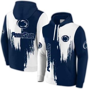 Penn State Nittany Lions Splatter Effect All-over Print Hoodie