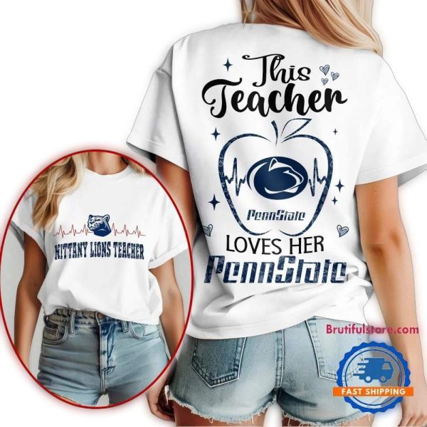 Penn State Nittany Lions Teacher Appreciation Month Vintage T Shirt 1