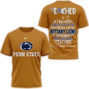 Penn State Nittany Lions Teacher Pride 2025 All-Over Print T-Shirt