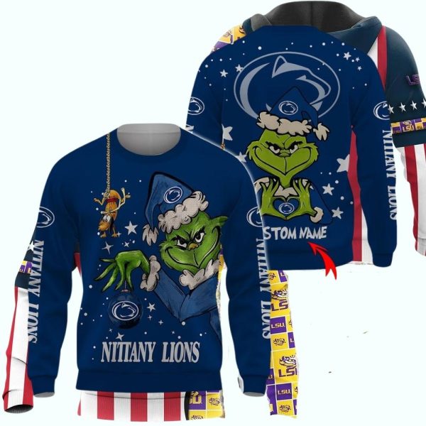 Penn-State-Nittany-Lions-Ugly-Sweater-Grinch-Funny-Christmas-Football-Sweater-1 Penn State Nittany Lions Ugly Sweater Grinch Funny Christmas Football Sweater 1