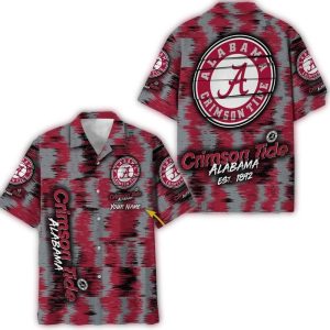 Personalized Alabama Crimson Tide Hawaiian Shirt