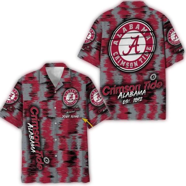 Personalized Alabama Crimson Tide Hawaiian Shirt 1