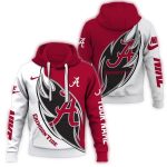 Personalized Alabama Crimson Tide In My Heart All-Over Print Hoodie