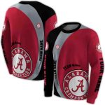 Personalized Alabama Crimson Tide Minimalist All-over Print Sweatshirt