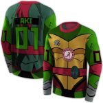 Personalized Alabama Crimson Tide Superhero Armor All-over Print Sweatshirt