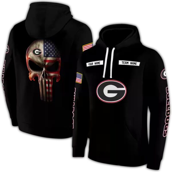 Personalized-Georgia-Bulldogs-Punisher-Skull-AOP-Hoodie-1 Personalized Georgia Bulldogs Punisher Skull AOP Hoodie 1