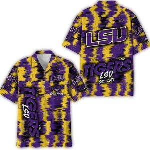 Personalized Lsu Tigers Est 1893 Hawaiian Shirt